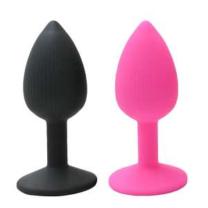 Plug Anal em Silicone - Tamanho Pequeno - 7,2 X2,8 - Importado