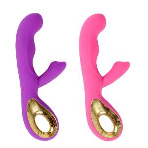 Vibrador de Ponto G e Clitóris Recarregável - Importado