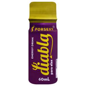 Energético Energy Drink Shot Diabla Para Elas 60ml (vencimento em 31/03/2026) - For Sexy
