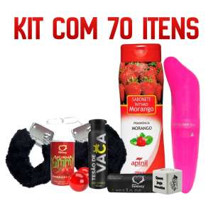 Kit revendedor iniciante - 70 itens - Cupido Distribuidora