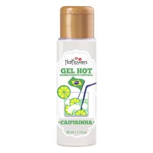 Gel Comestível HOT 35 ml - Sabor: Caipirinha (vencimento em 30/04/2026) - Hot Flowers