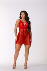 Camisola Personalizável Noite em Chamas - Tallyta Lingerie