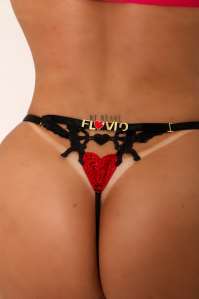 Calcinha Personalizável Cupido - Tallyta Lingerie