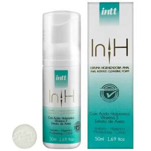 Pack com 3 unidades do produto Espuma Higienizadora Anal In-H 50 ml - Intt