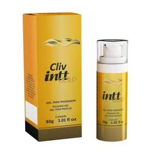 Pack com 3 unidades do produto Anestésico Extra Forte Cliv Intt Gold 30g - Intt