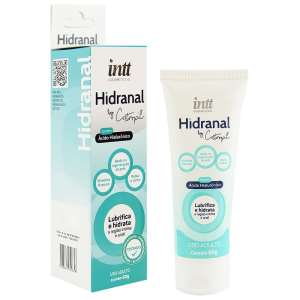 Pack com 3 unidades do produto Lubrificante Anal ácido Hialurônico Hidranal 50g - Intt