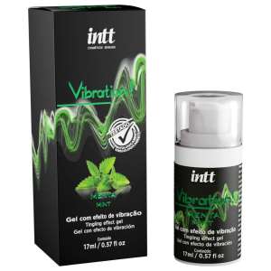 Pack com 3 unidades do produto Vibrador líquido Vibration Menta 17g - Intt