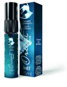 Pack com 3 unidades do produto Excitante unissex Orient Tons 15 ml - 50 tons de prazer - Intt