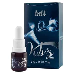 Pack com 3 unidades do produto Excitante feminino 4x1 (com feromônio) Vulv's 50 tons 15g - Intt