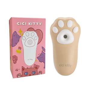 Vibrador de Clitóris com Pulsação - Formato de Pata - Cici 2 - Importado
