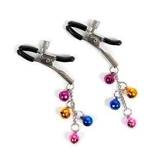  Grampos de Mamilos com 4 Sinos - Importado