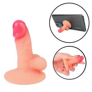  Apoio para Celular / Sem Ventosa - Formato de Pênis - Importado