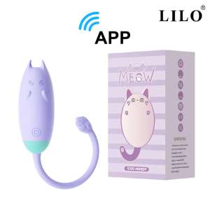 Estimulador Ponto G e Clitóris (Gatinho) com Controle por Aplicativo - LILO - VM - Importado