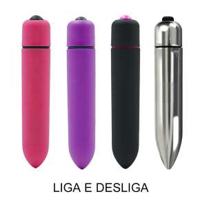 Power Bullet Plus 8,5 cm vibração intensa - YOUVIBE - Importado