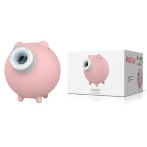 Estimulador de clitóris com pulsação em formato de Porquinho - Piggy - VM - Importado