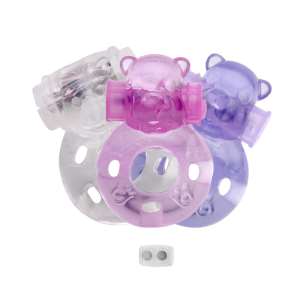 Anel Peniano com Vibrador Ursinho - VIBE - VM - Importado