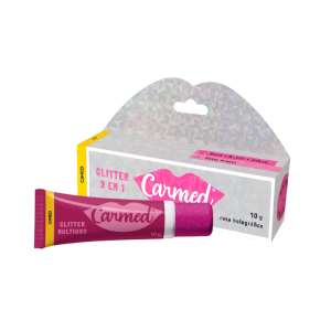 Hidratante Labial Carmed Glitter Multiuso 3 em 1 10g - Cimed