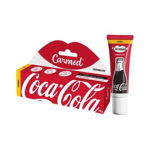 Hidratante Labial Carmed Aroma Coca-Cola 10g - Aroma: Vermelho - Cimed