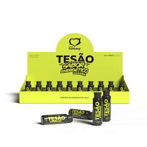 Bebida afrodisíaca tesão Sabor Energético de Maçã Verde 10ml - Sexy Fantasy