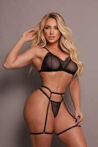Conjunto Personalizável Voo Noturno - Tallyta Lingerie
