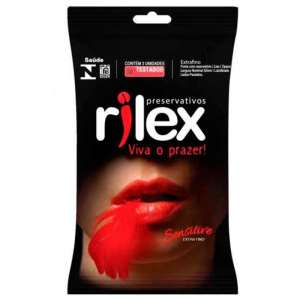 Preservativo Sensitive (ultra fino) com 3 unidades - Rilex