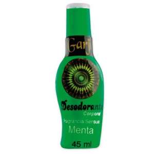 Desodorante Íntimo Corporal - Menta 45ml - Garji