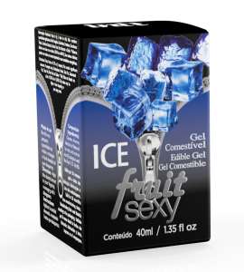 Gel comestível Fruit Sexy ICE - 40 ml - Intt
