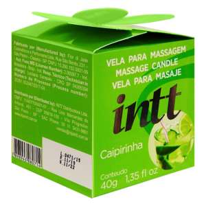 Vela beijável Caipirinha 30g - Intt