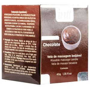 Vela beijável Chocolate 30g - Intt