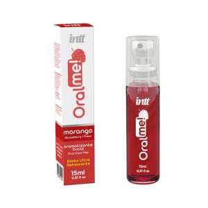 Aromatizante Bucal Oral Me Morango 15 ml Spray - Intt