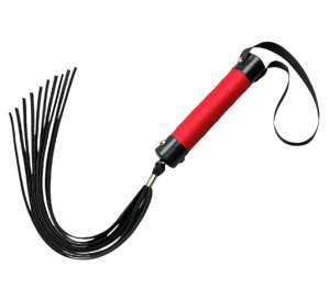 Chicote 10 tiras de 40 cm - Cor: Vermelho - La Pimienta