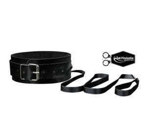 Coleira em verniz com guia - La Pimienta