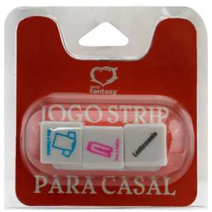 Dados Strip Tease para Casal - 3 dados - Sexy Fantasy