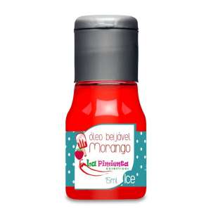 Gel comestível para sexo oral - Sabores variados - Sabor: Morango ICE - La Pimienta
