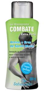 Gel Massageador Combate Arnica e Erva de Santa Maria 200g - Sofisticatto