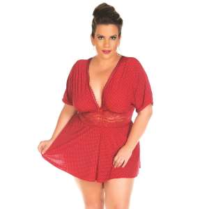 Camisola Fabi Plus Size (GG) - Pimenta Sexy