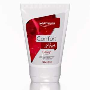 Lubrificante beijável Confort Lub 120g - Sabor: Cereja  - La Pimienta
