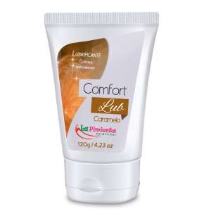 Lubrificante beijável Confort Lub 120g - Sabor: Caramelo - La Pimienta