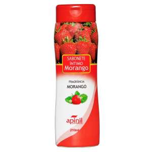 Sabonete Íntimo Morango 200ml - Apinil