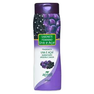Sabonete íntimo Uva e Açai 200ml - Apinil
