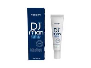 Vibrador Líquido e Excitante Masculino DJ Man 15g - Pessini