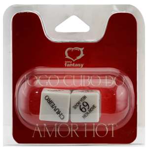 Dados Cubo do Amor Hot - 2 dados - Sexy Fantasy