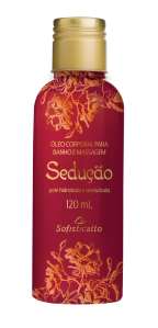 Óleo Corporal de Massagem Sedução 120 ml - Sofisticatto