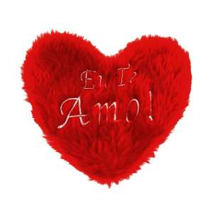 Coração em Pelúcia (Eu Te Amo) - Brasil Fetiche