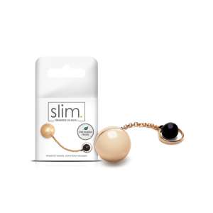 Pingente vaginal em metal formato bola - Sexy Fantasy