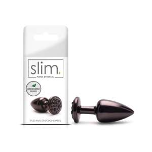 Plug anal em metal com joia - Sexy Fantasy