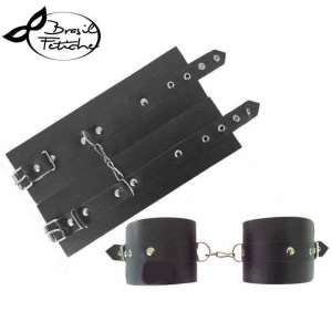 Algema Larga em Couro Sintético - Brasil Fetiche