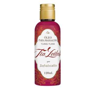 Óleo para Massagem Sensual Tia Leilah Ylang Ylang 120ml - Sofisticatto