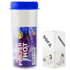 Dados Jogo do Prazer Hot Glow 2 Dados (Brilha no Escuro)   - Diversão ao cubo