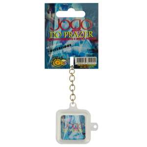 Dado com Chaveiro Jogo do Prazer Posições Hétero - Diversão ao cubo